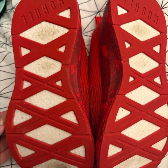 NOBULL Bold Red Sneakers - Picture 4 of 5